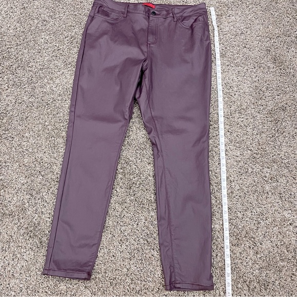 Jennifer Lopez Coated Sculpt Skinny Jeans Sz 18 - Picture 5 of 8